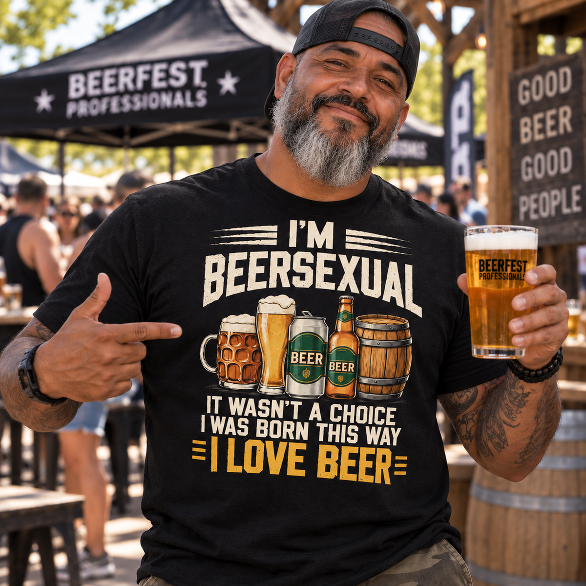I'm Beersexual - Unisex t-shirt