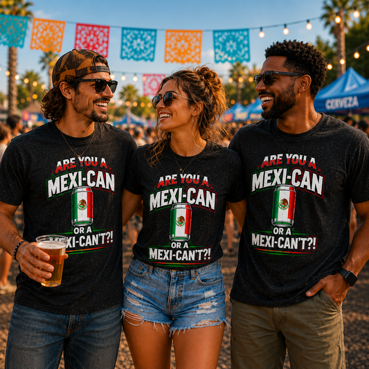 Are You A Mexi-Can Or Mexi-Can't? - Unisex t-shirt
