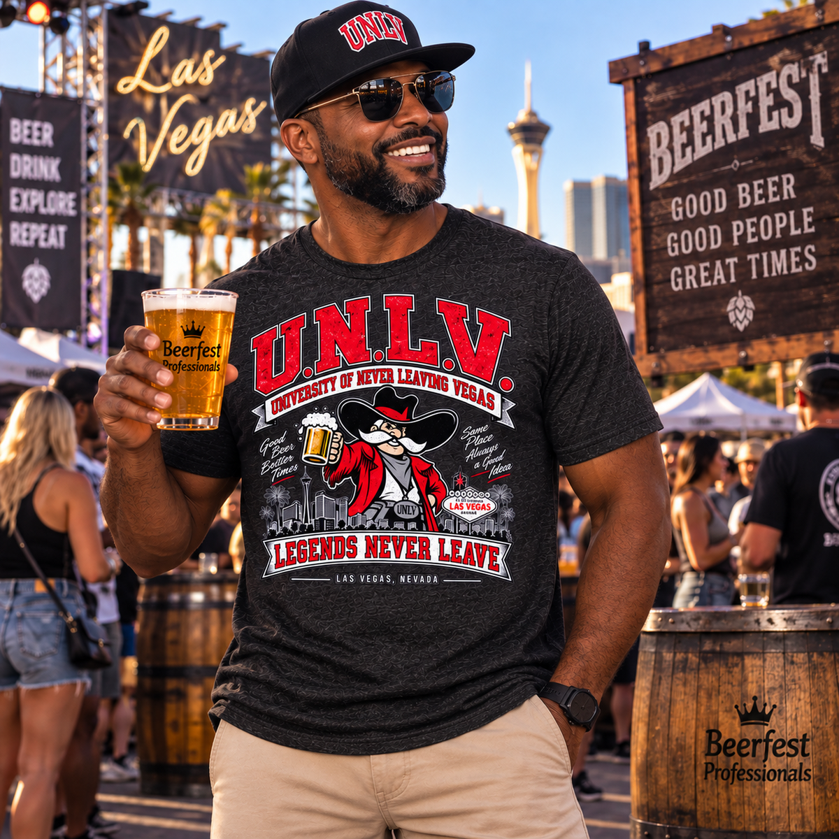 University of Never Leaving Vegas - Unisex t-shirt