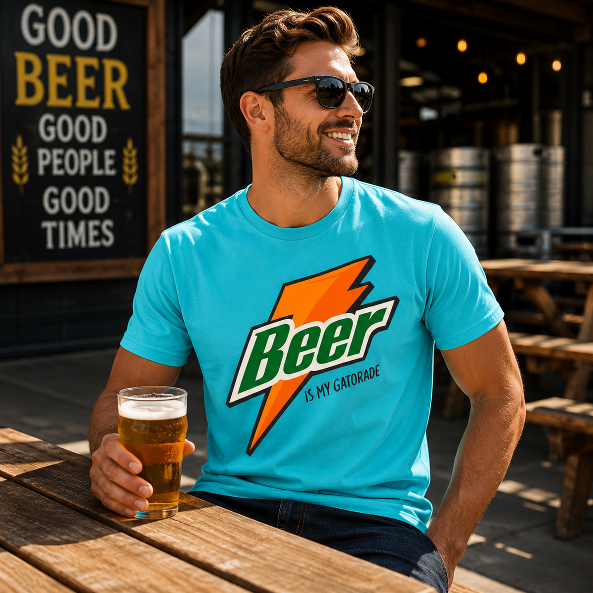 Beer Is My Gatorade - Unisex t-shirt