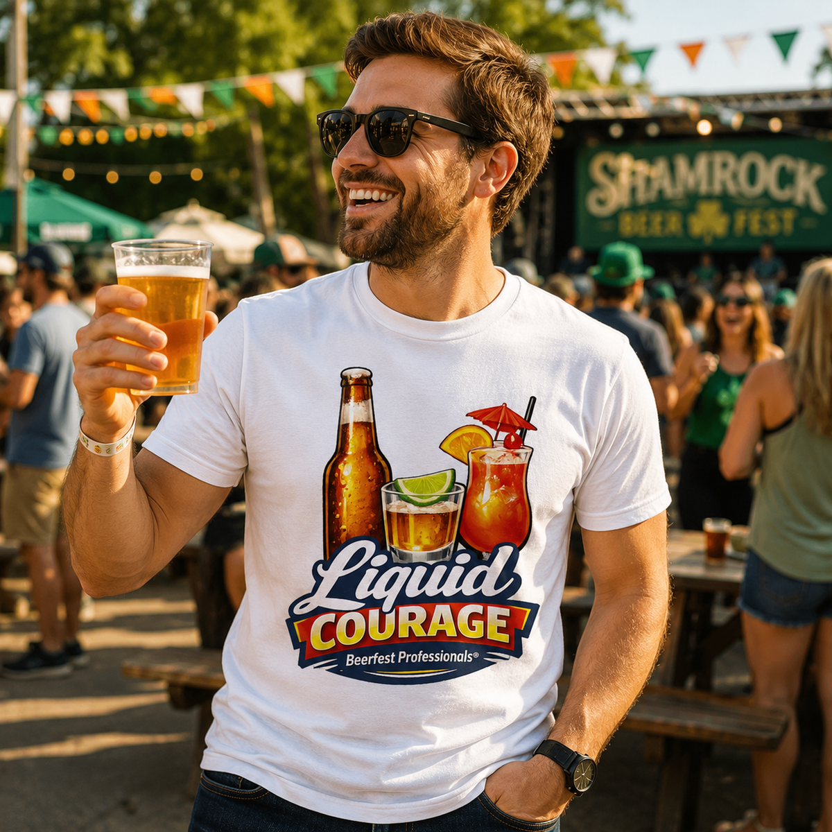 Liquid Courage - Unisex t-shirt