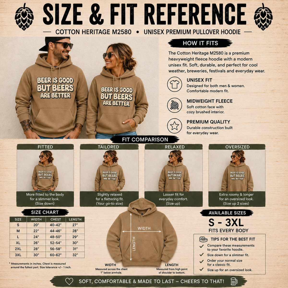 Beer Is Good But But Beers Are Better - Unisex Hoodie