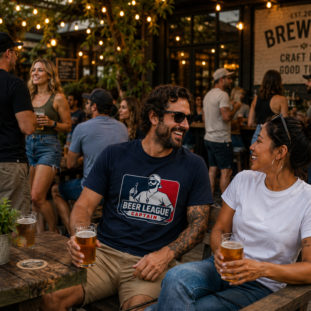 Beer League Captain (BLP) - Unisex t-shirt