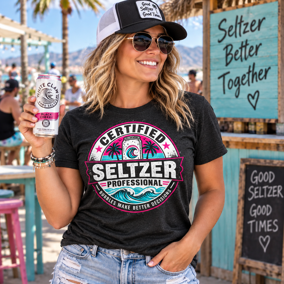 Certified Seltzer Professional - Unisex t-shirt
