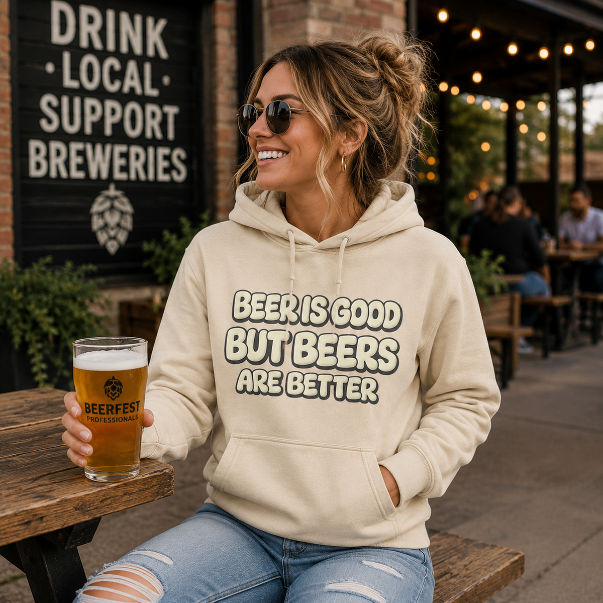 Beer Is Good But But Beers Are Better - Unisex Hoodie