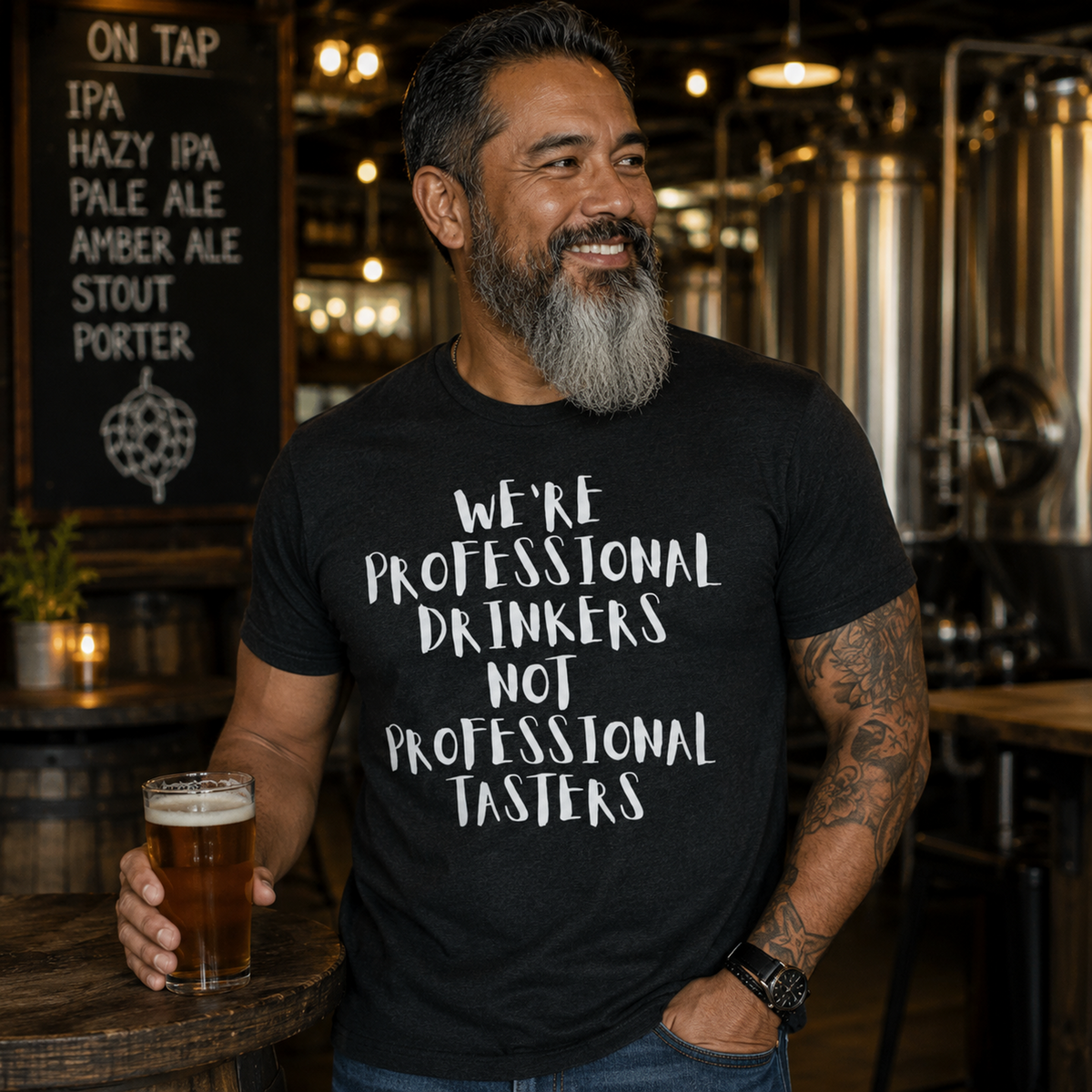 We're Professional Drinkers... - Unisex t-shirt