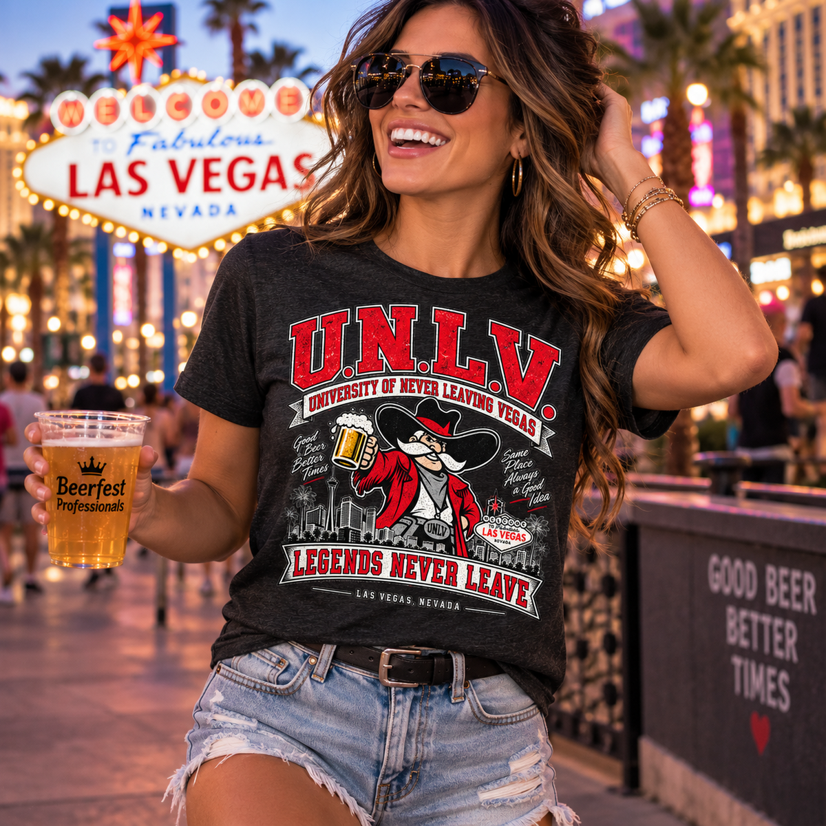 University of Never Leaving Vegas - Unisex t-shirt