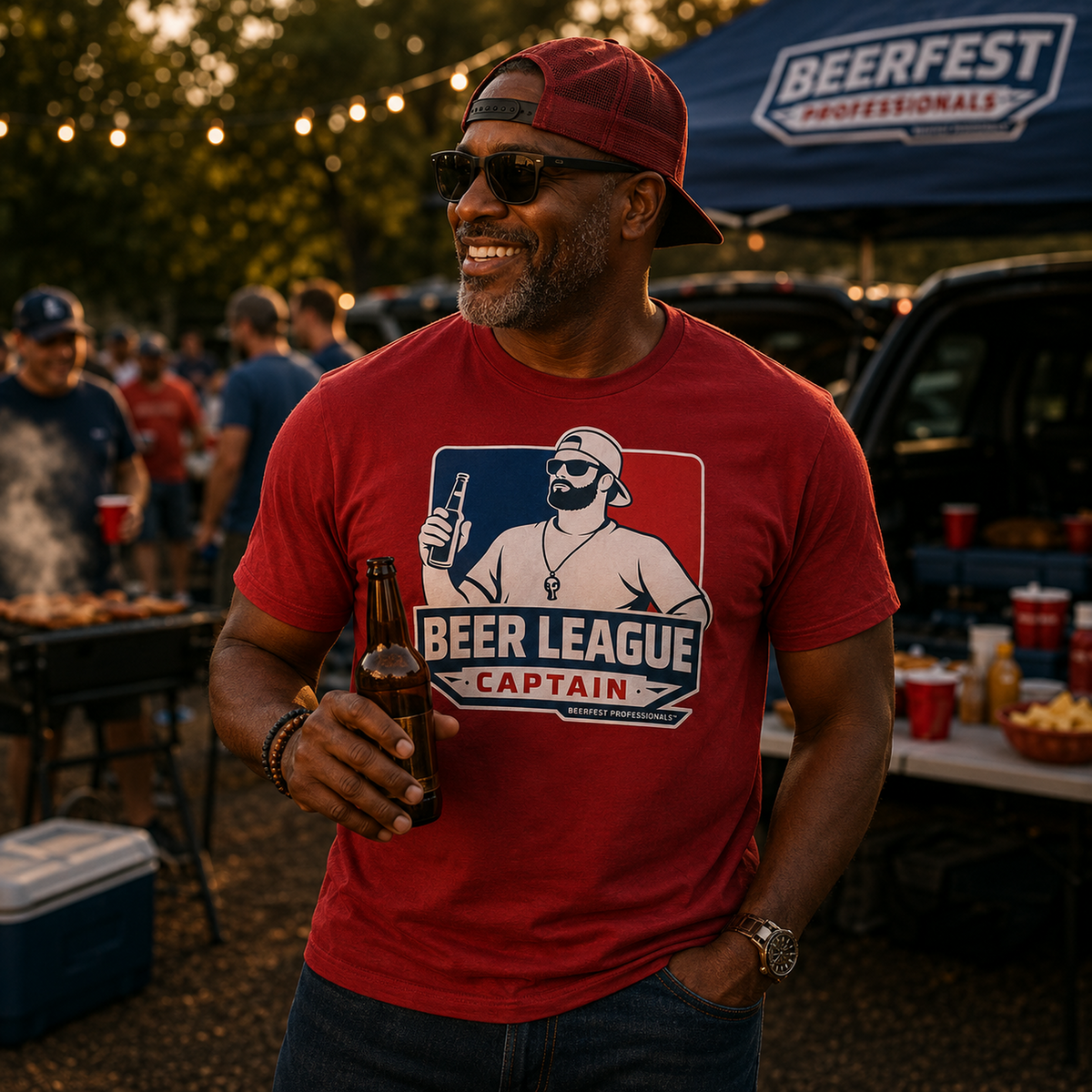 Beer League Captain (BLP) - Unisex t-shirt