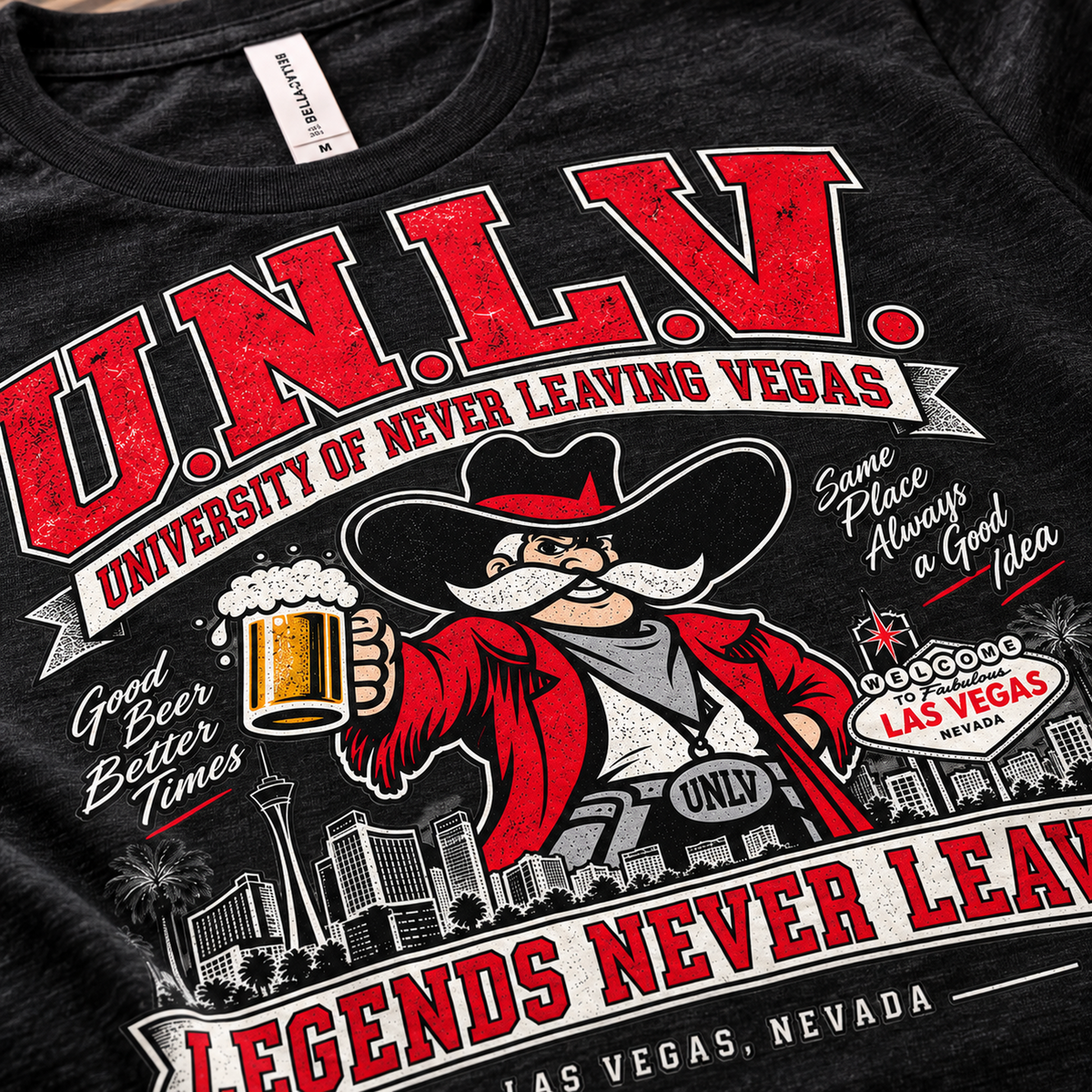 University of Never Leaving Vegas - Unisex t-shirt
