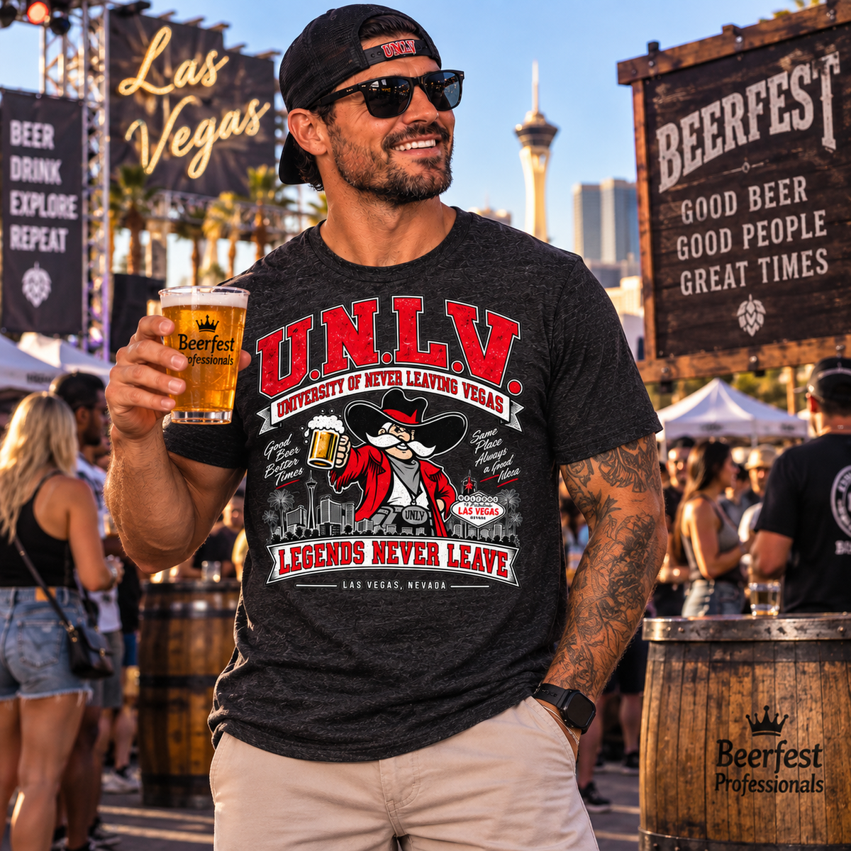 University of Never Leaving Vegas - Unisex t-shirt
