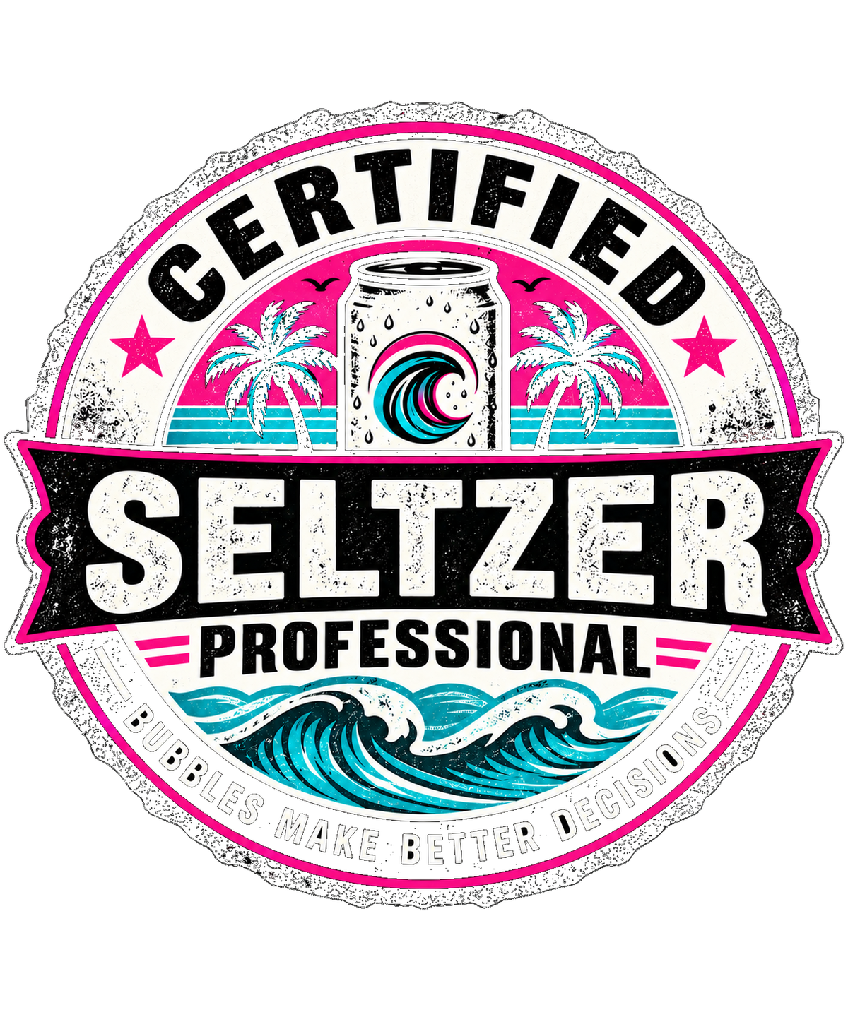 Certified Seltzer Professional - Unisex t-shirt