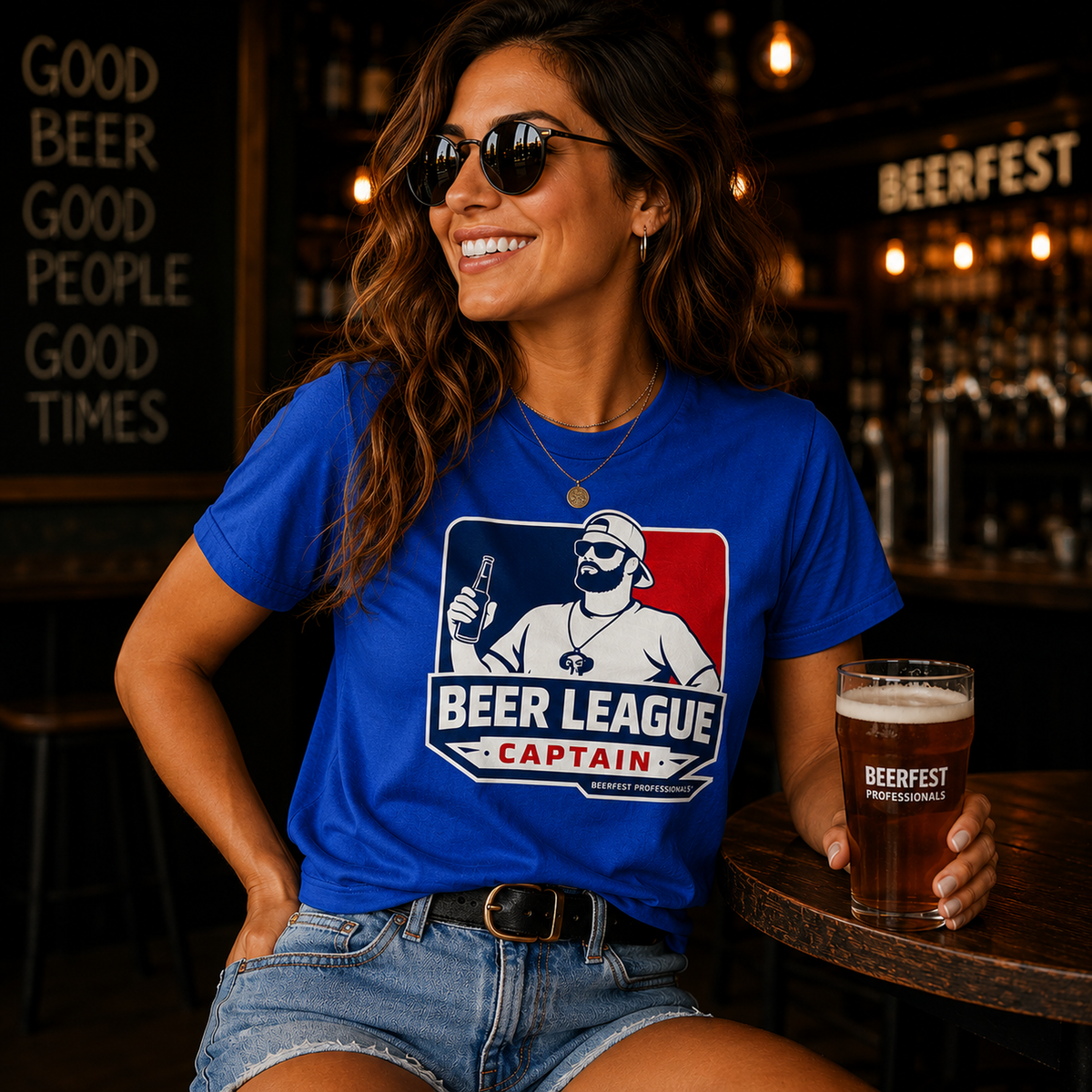 Beer League Captain (BLP) - Unisex t-shirt