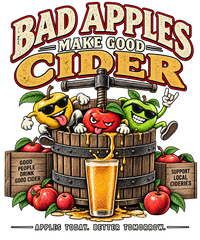 Bad Apples Make Good Cider - Unisex t-shirt